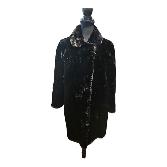 Borgesens Furs Seattle Coat Black - Picture 6 of 12